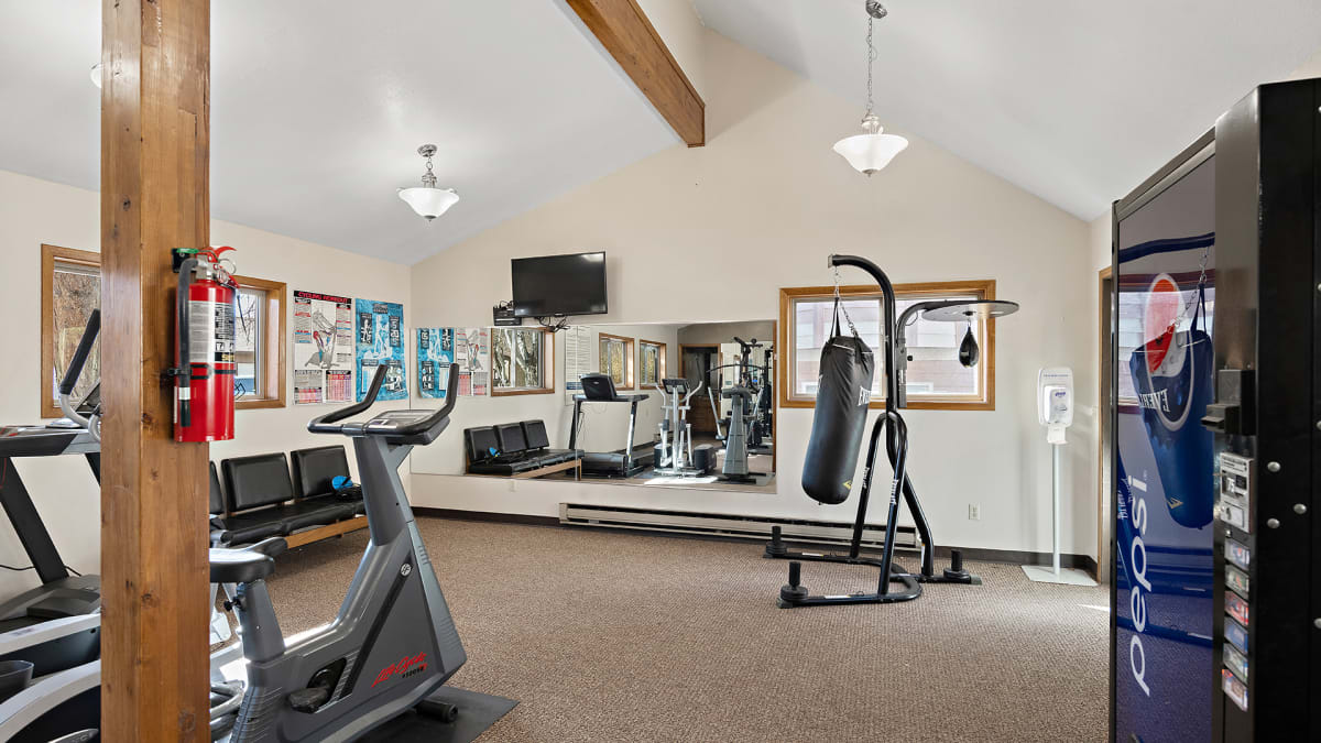 Rimrock West Apartments fitness center cardio equipment - Billings, MT