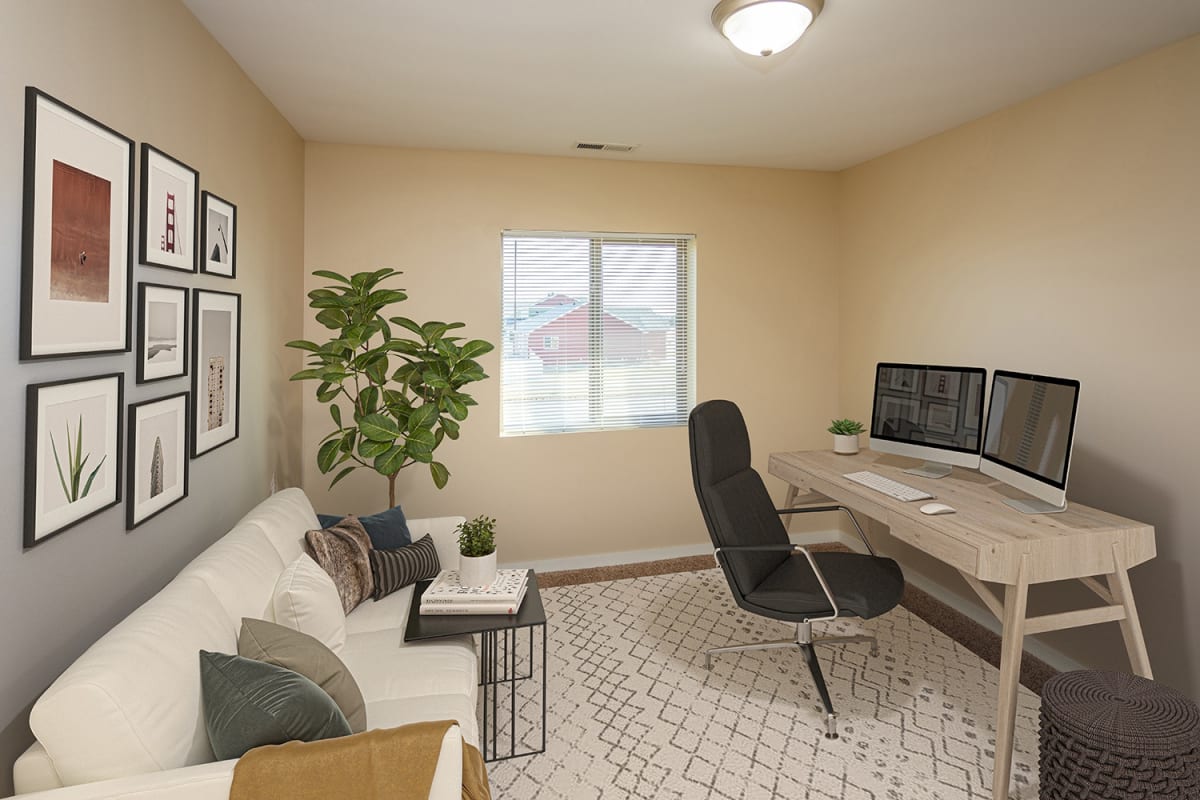 Southpoint Apartments work-from-home space - Grand Forks, ND