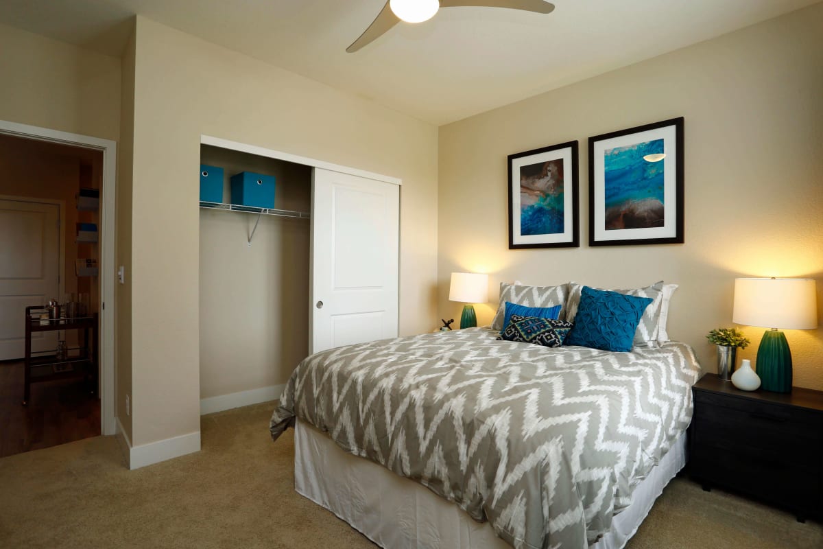 Westend bedroom with walk-in closet - Denver, CO