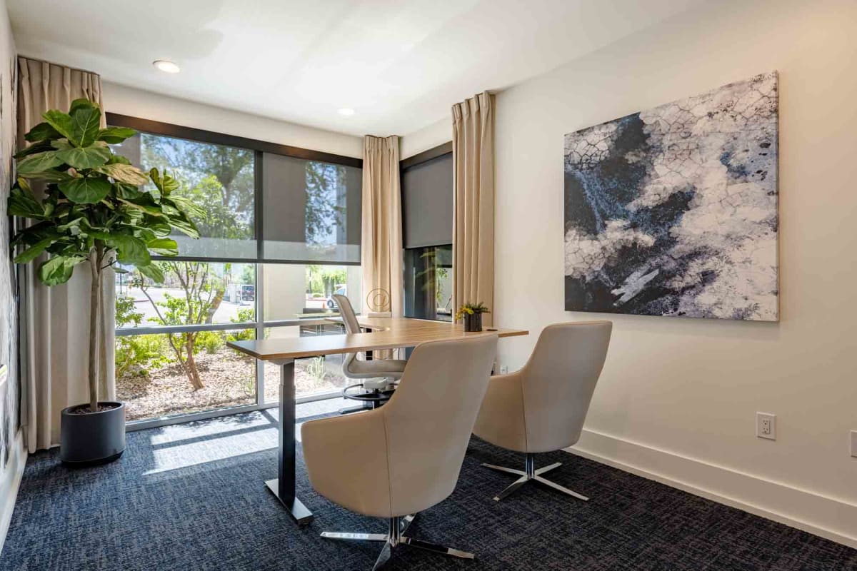 Private meeting room at Slate Scottsdale.