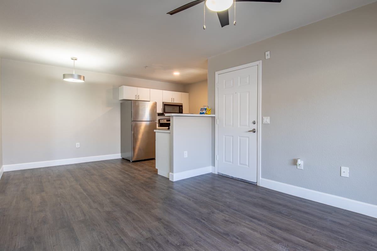 Unfurnished apartment interior — representative home at Agave Court.