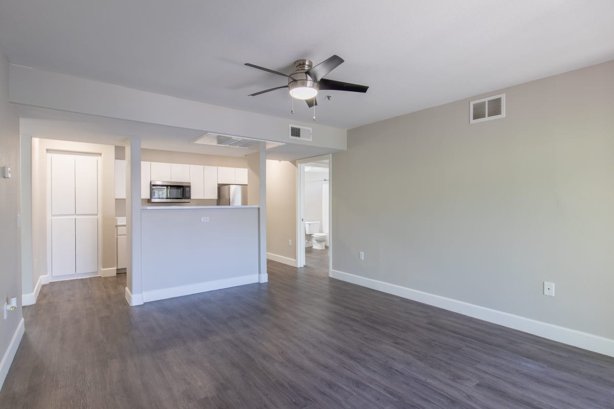 Unfurnished apartment interior — representative home at Agave Court.