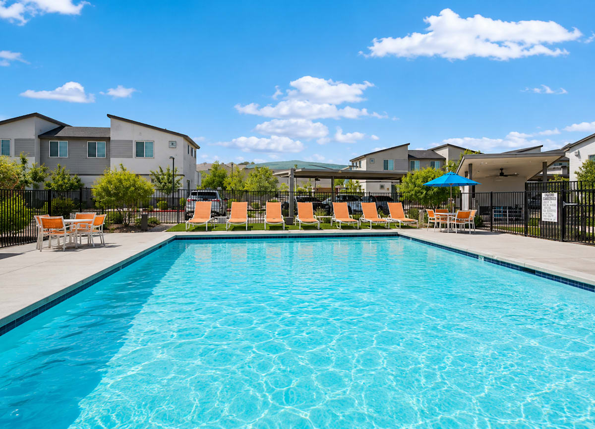Pool and poolside area at Baseline on 16th.