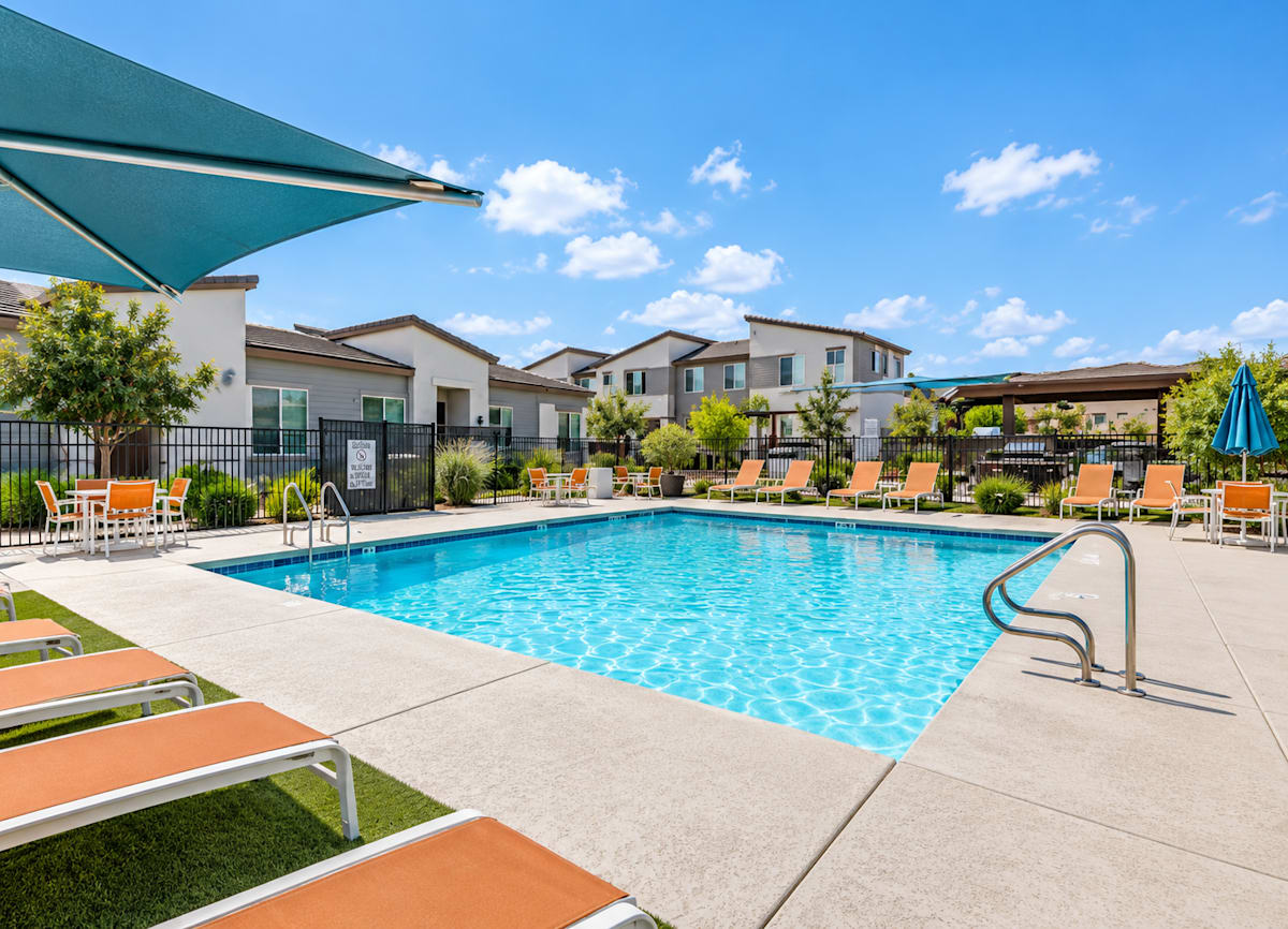 Pool and poolside area at Baseline on 16th.