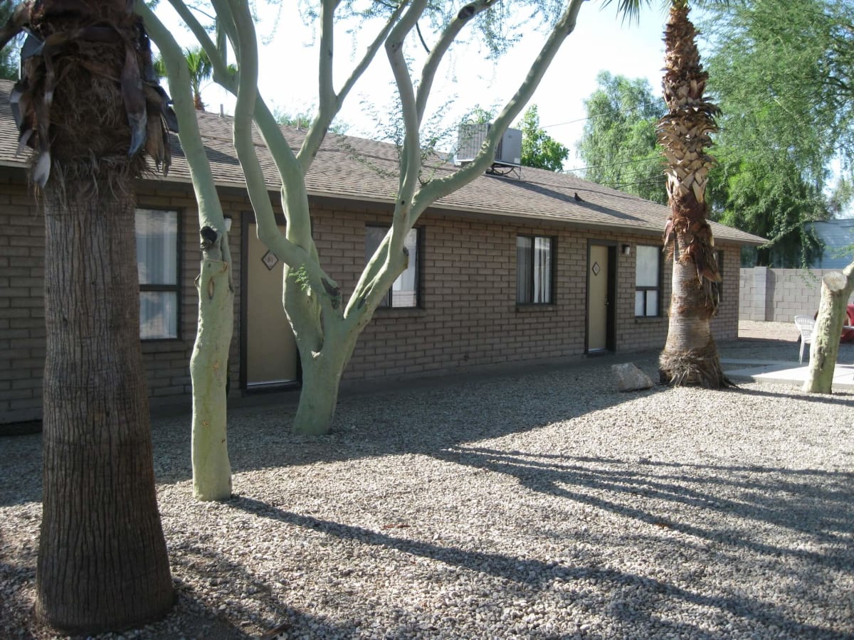 Building exterior at Yale Court.