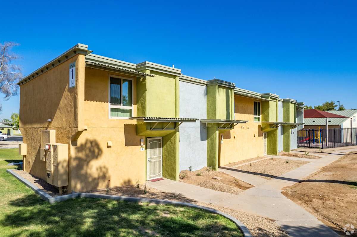 Building exterior at Foothills Village.
