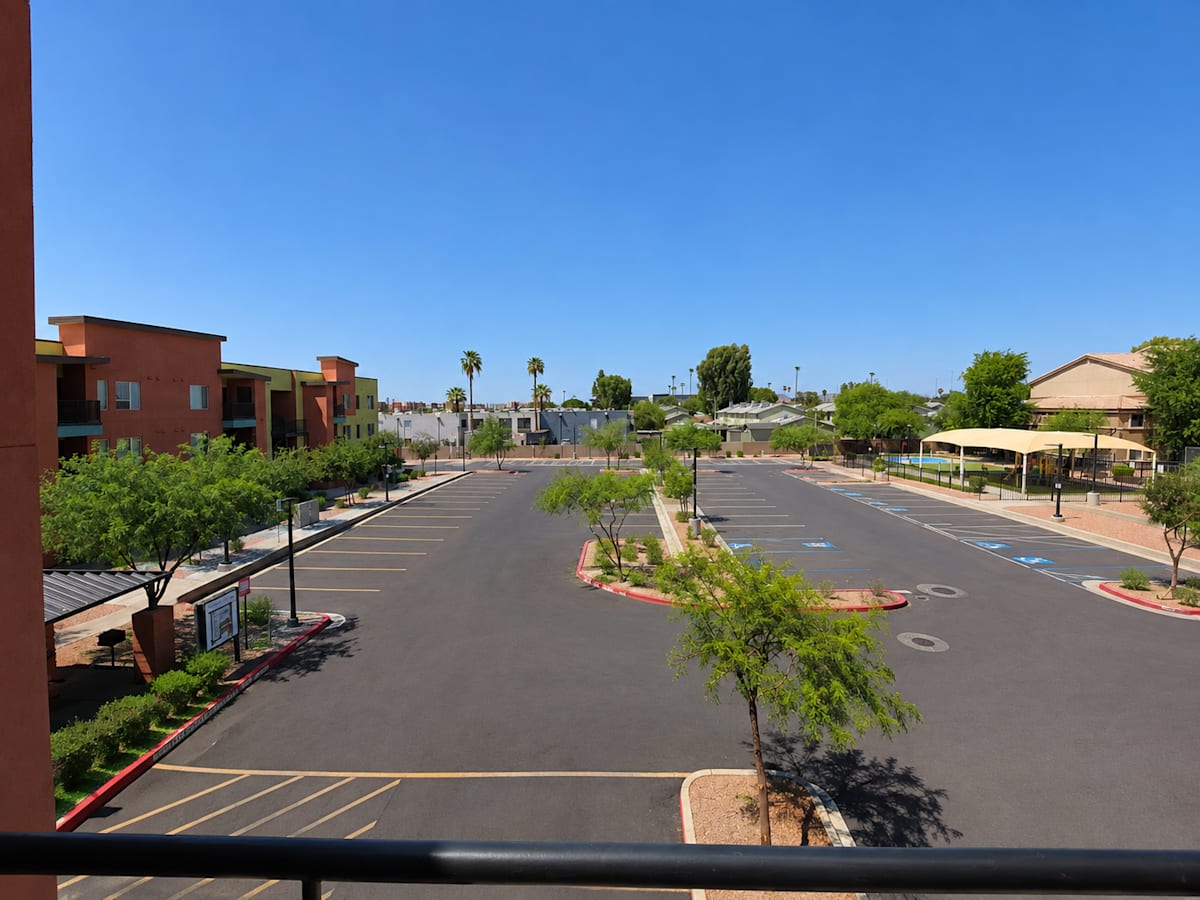 Parking area at Rehoboth Place II.