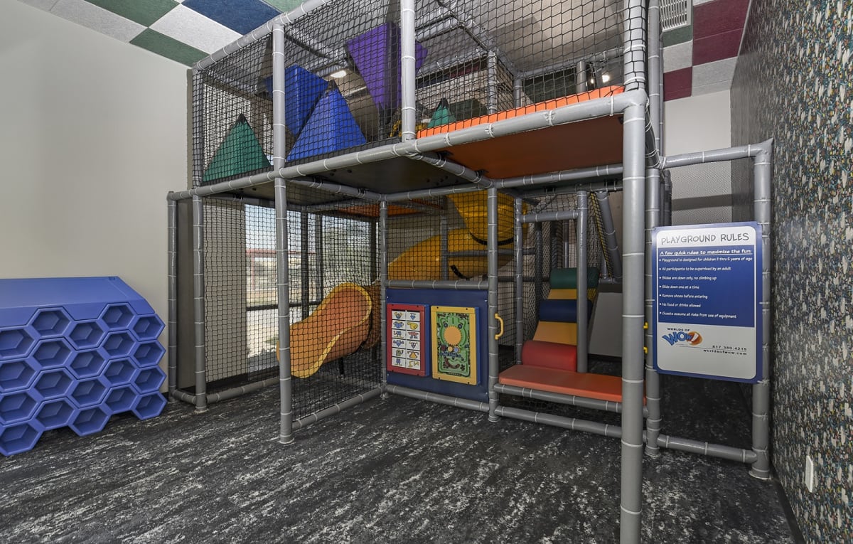 Shared playroom at Aviara Flats.
