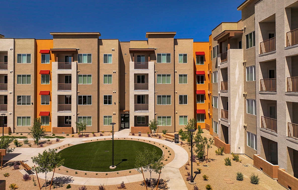 Suncrest Vista at Canyon Trails 55+ Apartments exterior view 2 - Goodyear, AZ