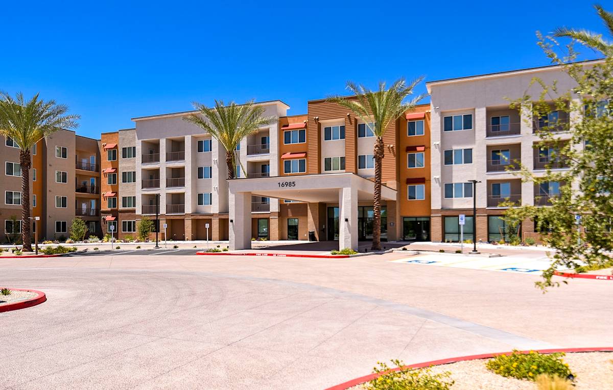 Suncrest Vista at Canyon Trails 55+ Apartments exterior view 3 - Goodyear, AZ