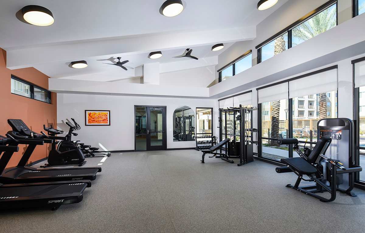 Suncrest Vista at Canyon Trails 55+ Apartments fitness center - Goodyear, AZ
