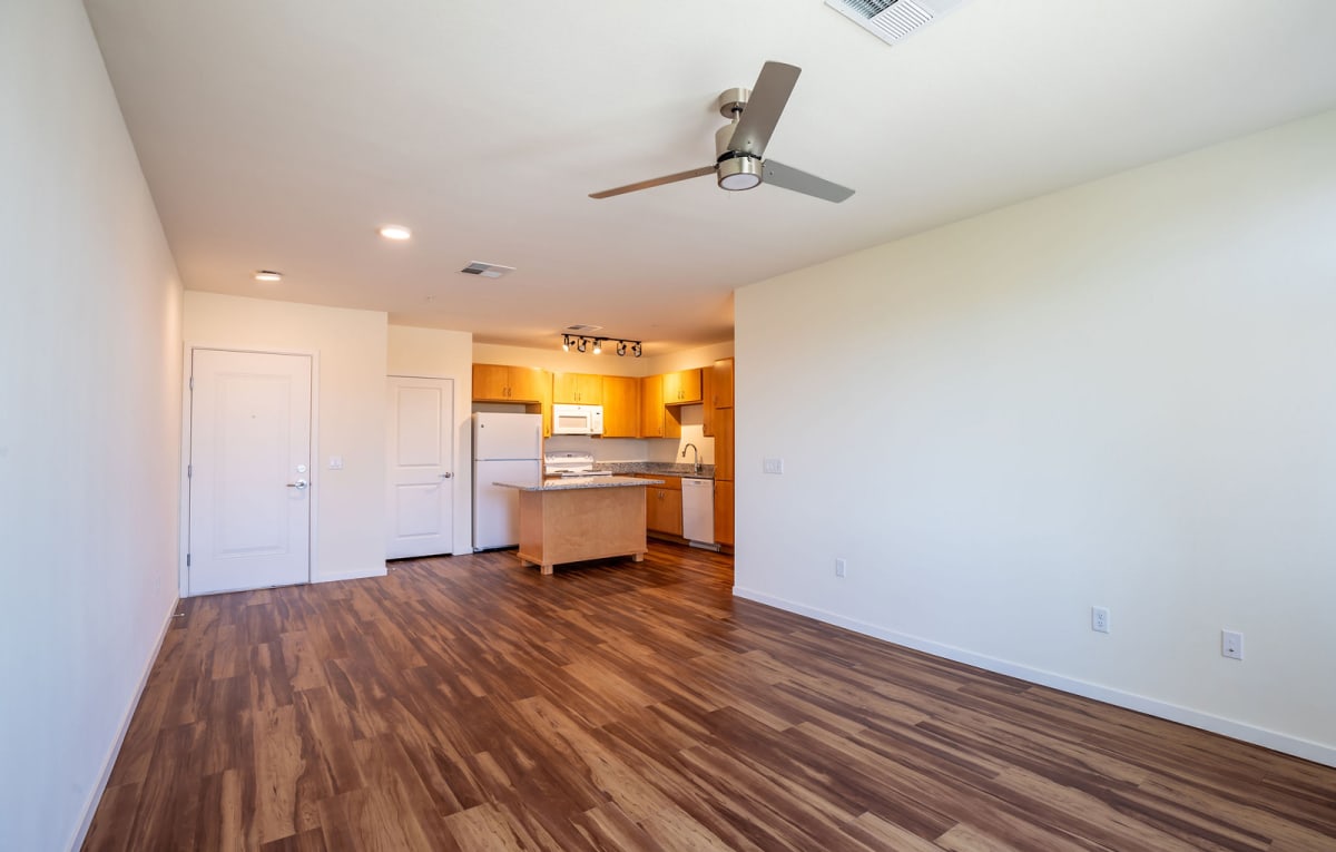 Unfurnished apartment interior — representative home at Vista Ridge Apartments.
