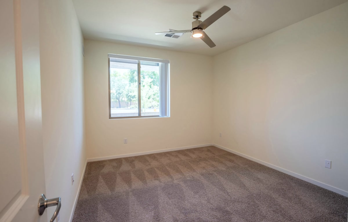 Unfurnished bedroom — representative home at Vista Ridge Apartments.