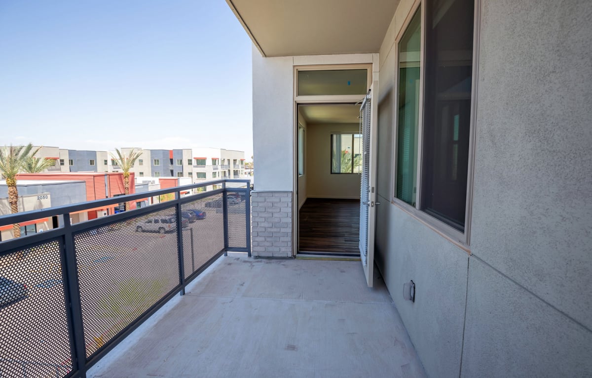 Balcony or patio at Vista Ridge Apartments.