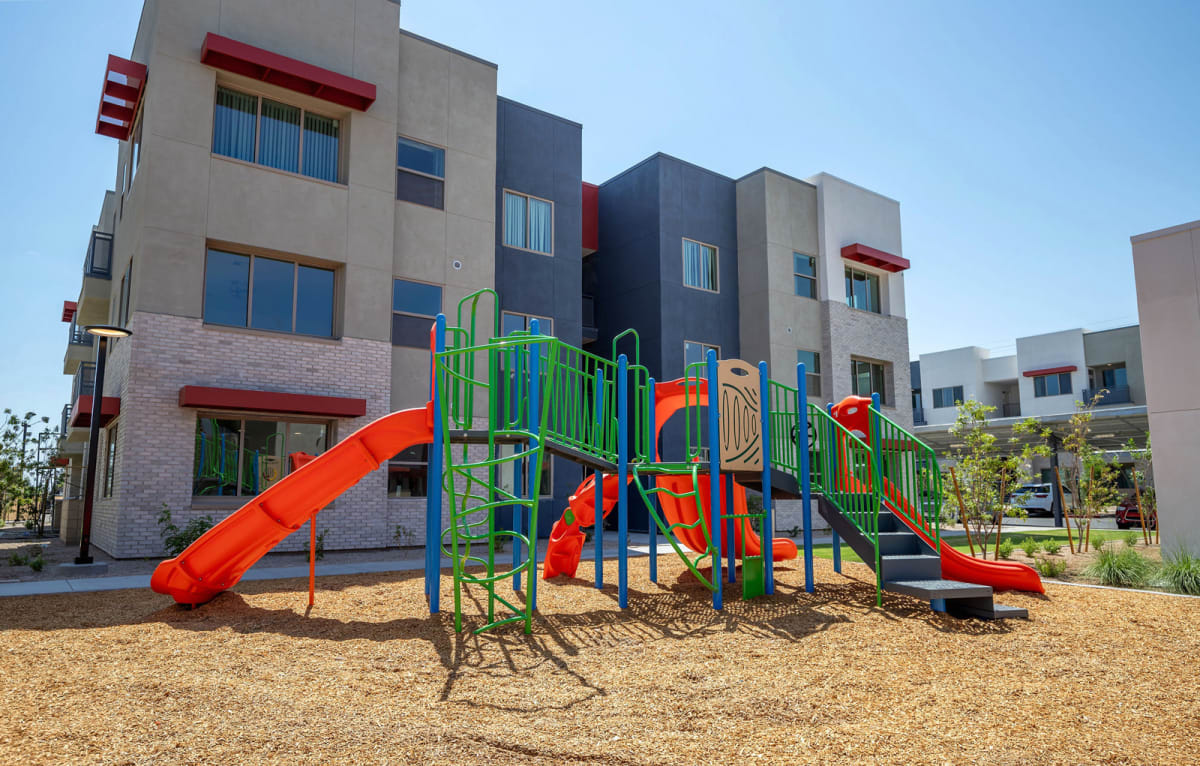 Playground at Vista Ridge Apartments.