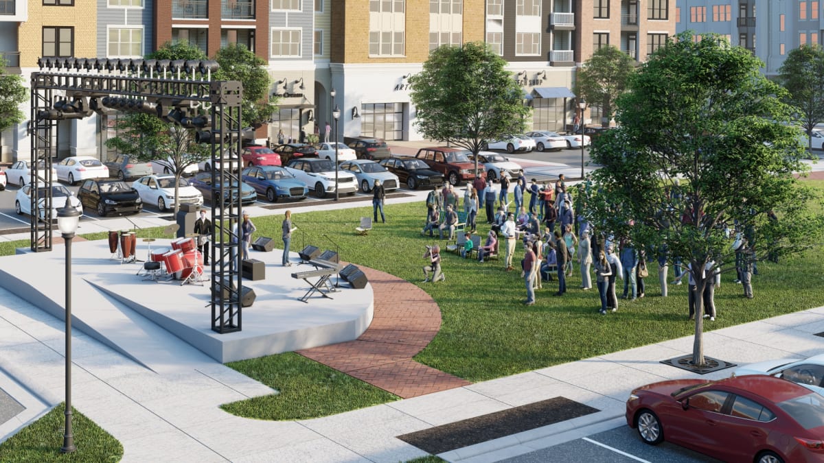 Photos and Video of Sweetwater Town Center in Apex, NC