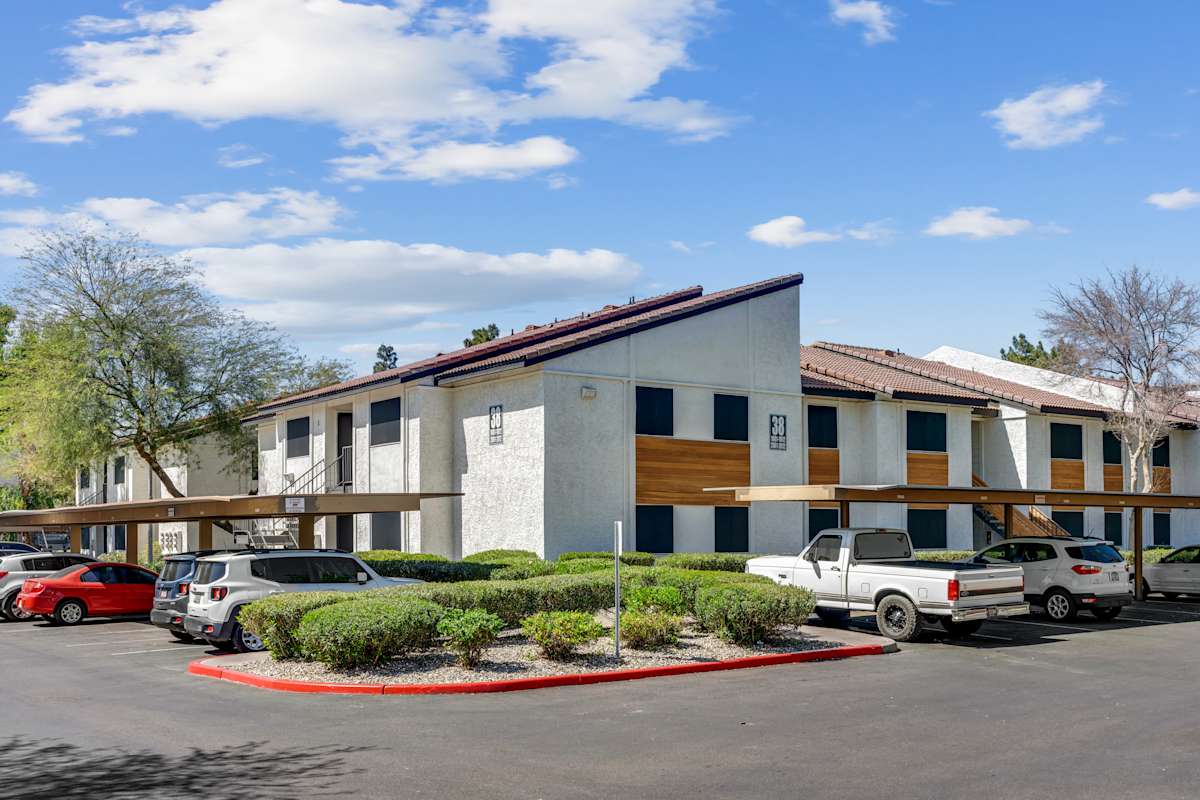 Building exterior at Solara.