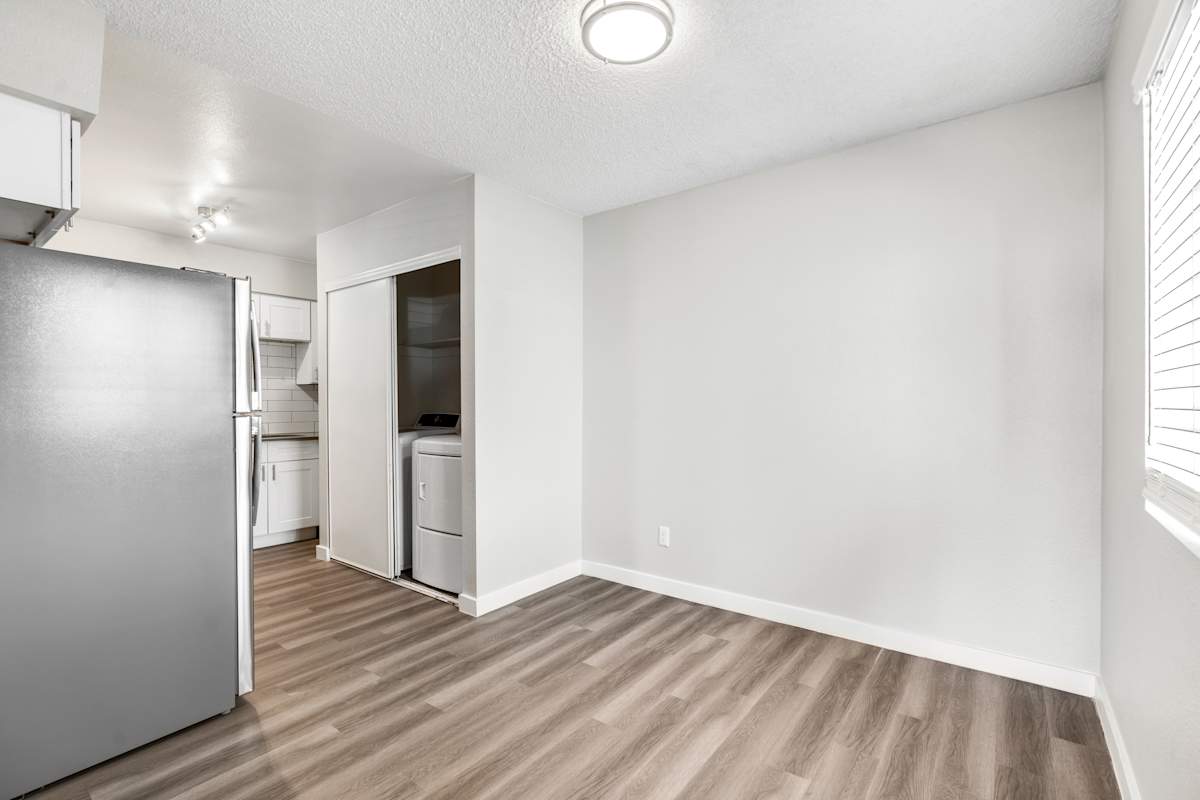 Apartment kitchen — representative home at Solara.