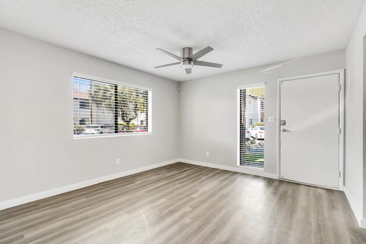 Unfurnished apartment interior — representative home at Solara.