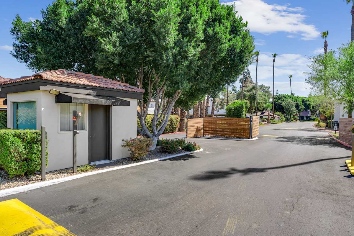 Community entrance at Solara.