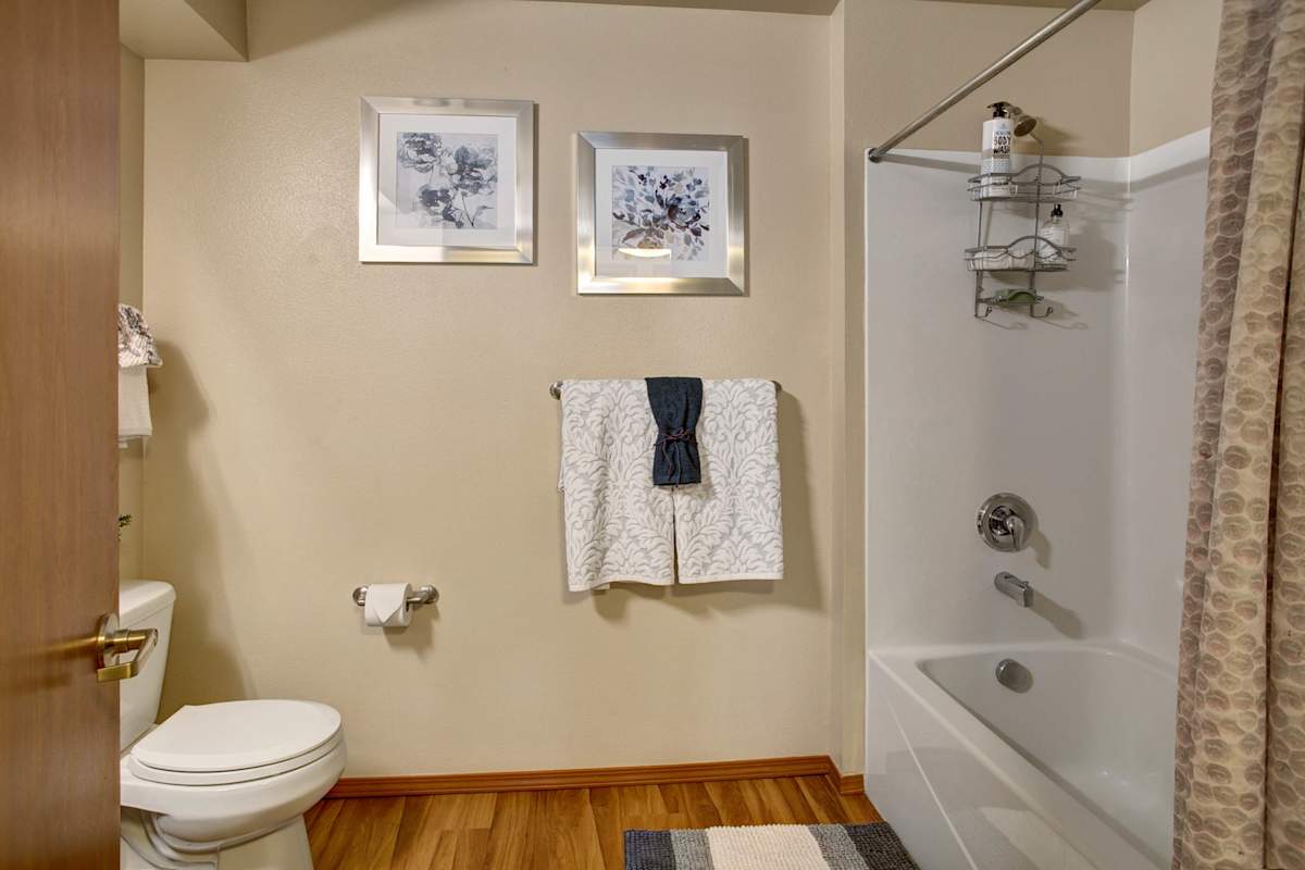 Echo Lake Apartments apartment bathroom - Shoreline, WA