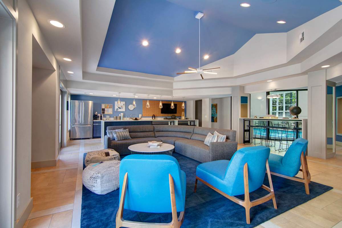 On the Green at Harbour Pointe clubhouse interior - Mukilteo, WA