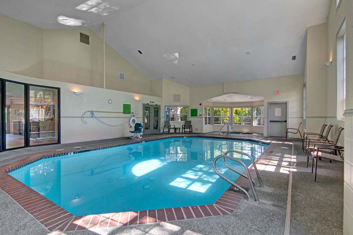 On the Green at Harbour Pointe indoor pool - Mukilteo, WA