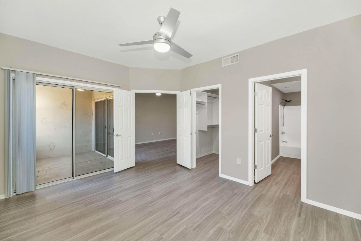 Unfurnished bedroom — representative home at Townhomes at Biltmore.