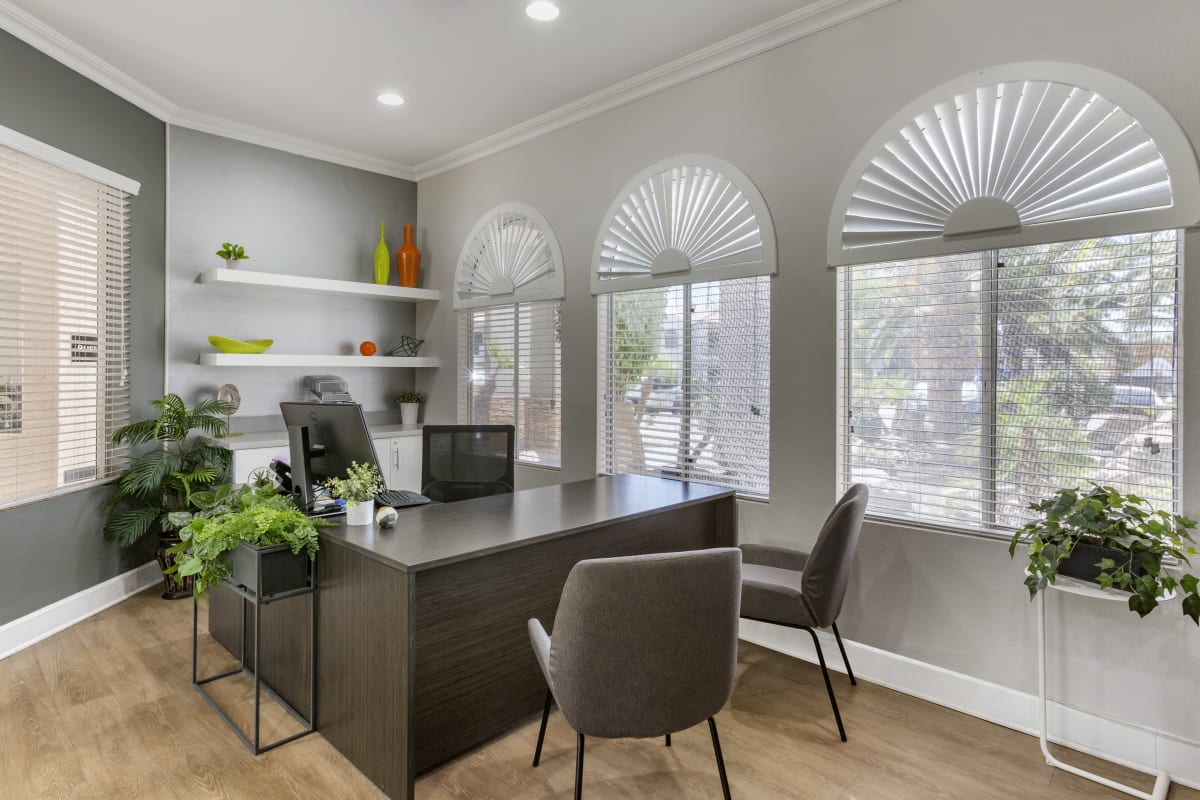 Leasing office at Boulders at Lookout Mountain Apartment Homes.