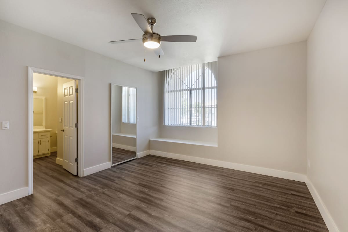 Unfurnished bedroom — representative home at Boulders at Lookout Mountain Apartment Homes.
