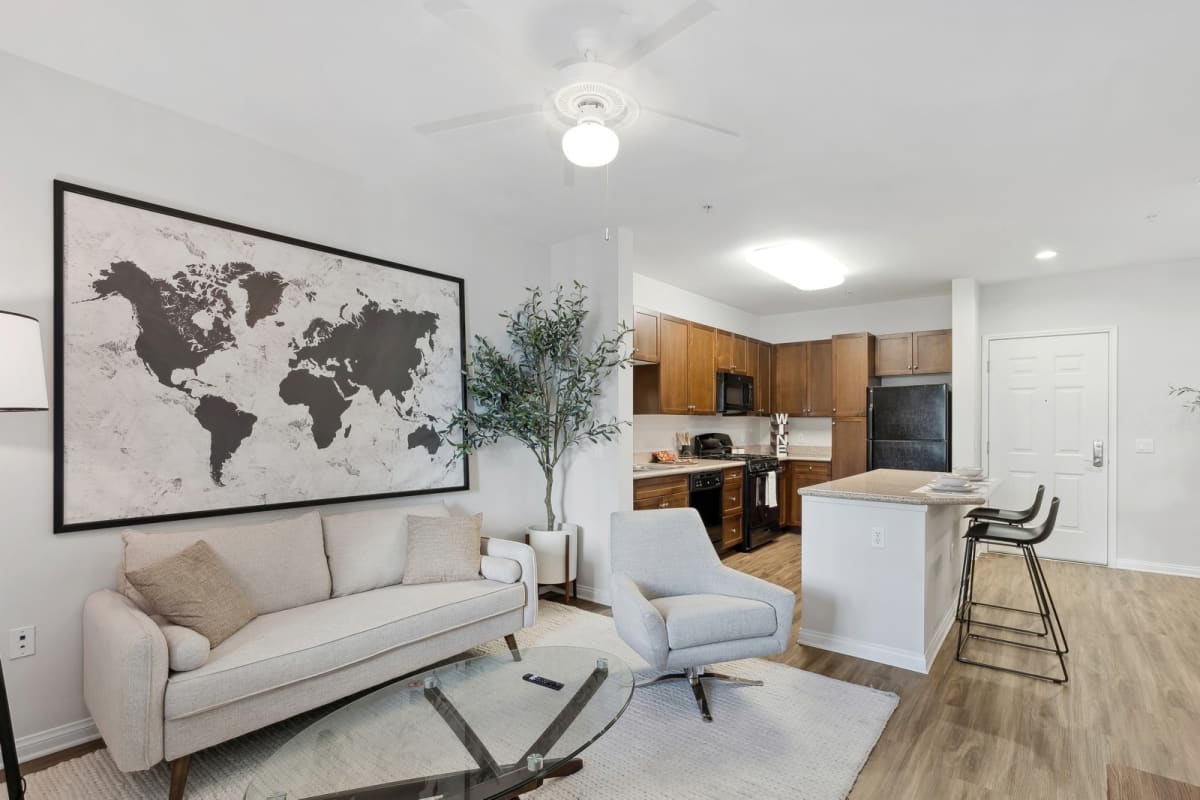 Enclave at Warner Center — Open-Concept Living & Kitchen
