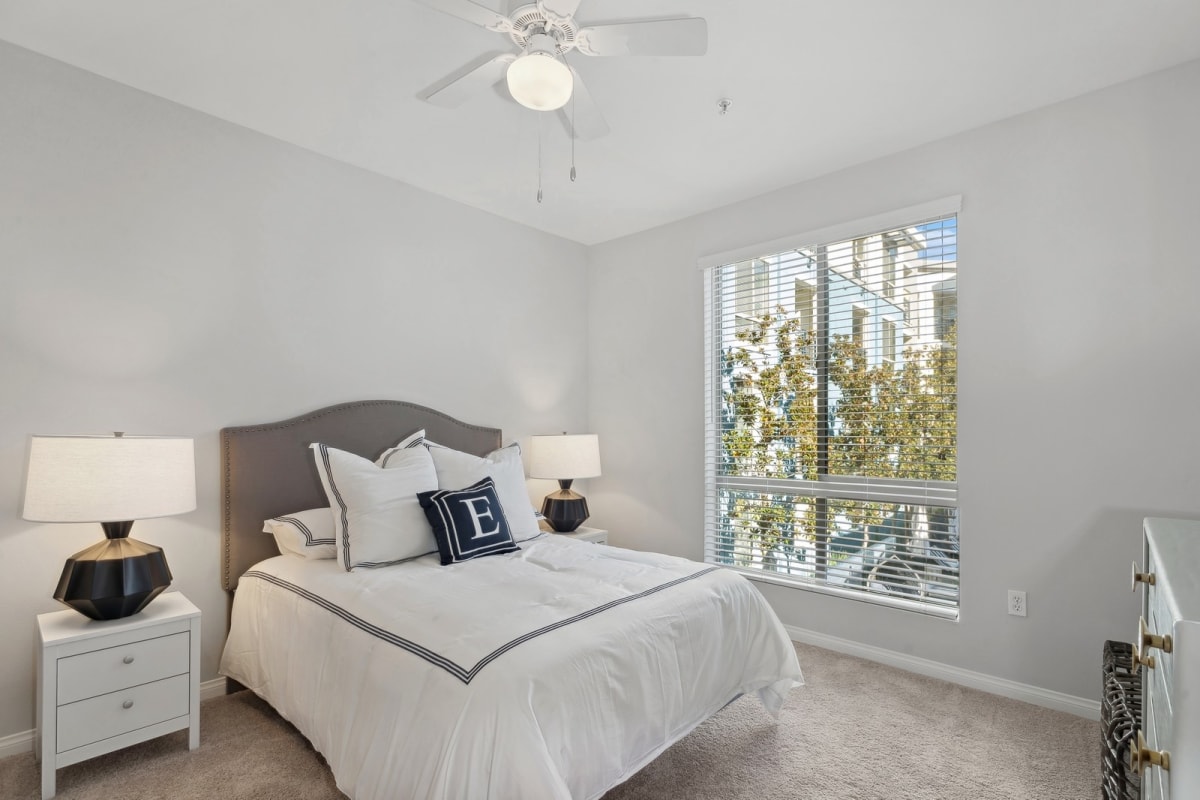 Enclave at Warner Center — Bedroom with Oversized Windows