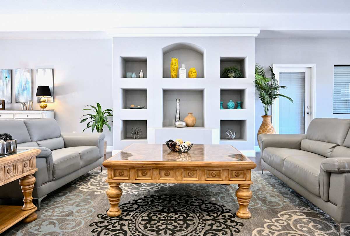 Shared interior space at Vineyard Estates.