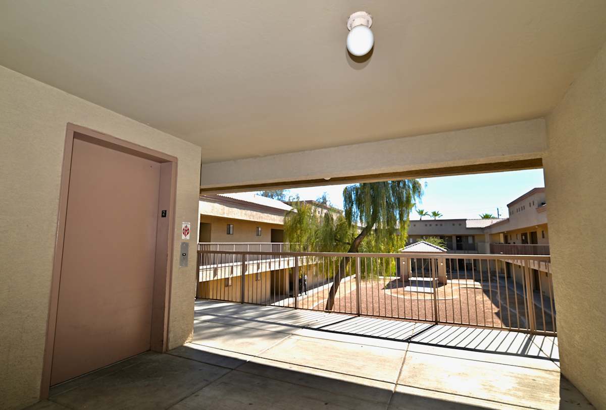 Building exterior at Paradise Palms I.