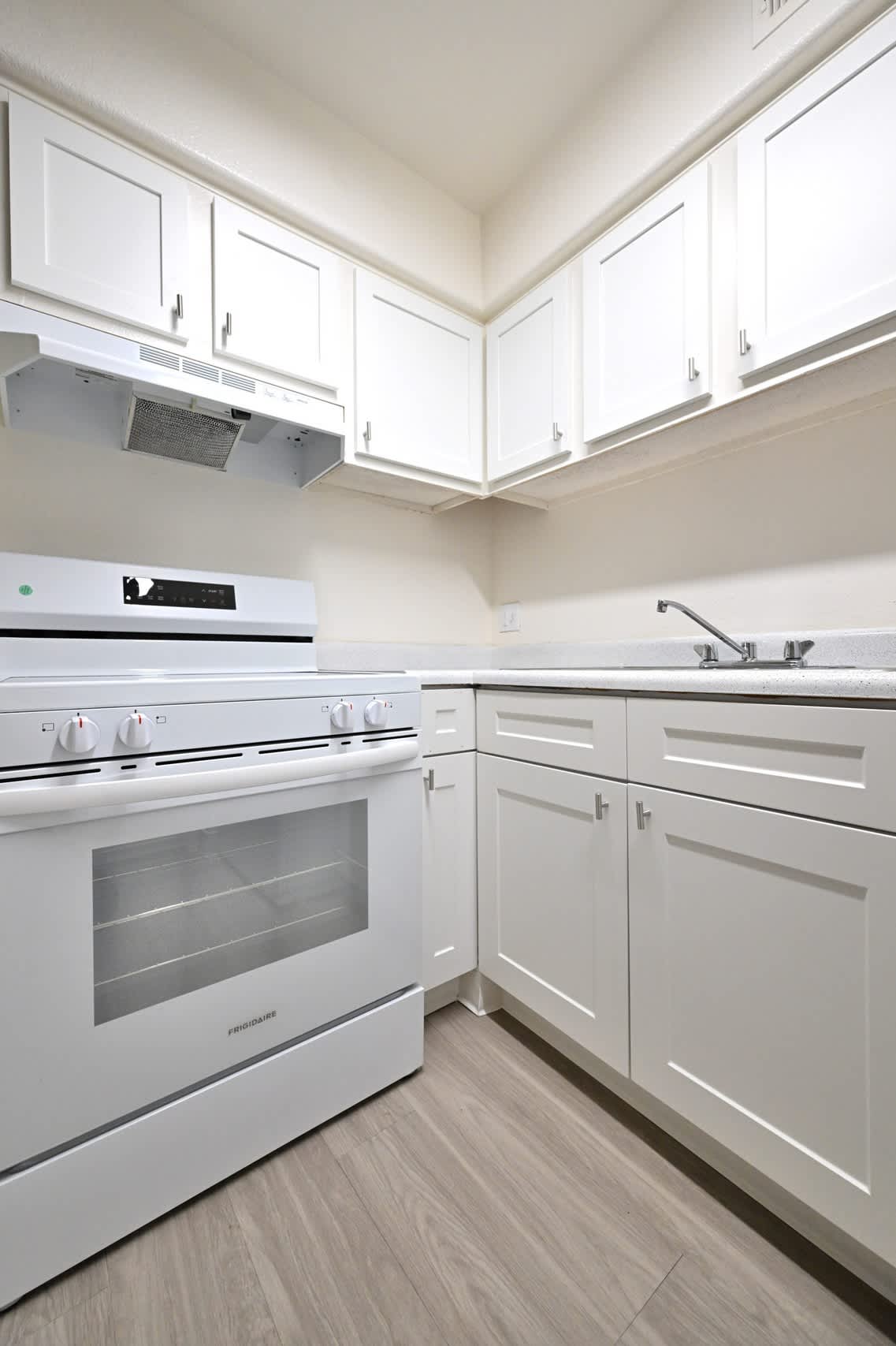 Apartment kitchen — representative home at Sunrise Vista.