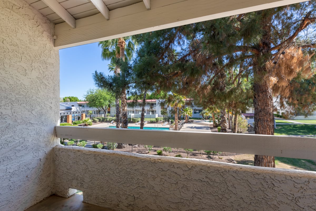 Balcony or patio at Elara at Paradise Valley.