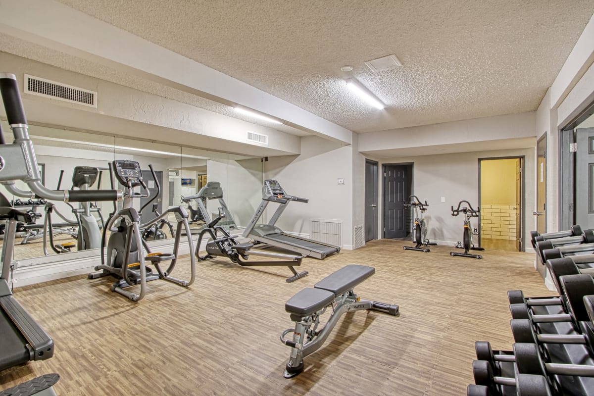 Fitness room at Nightingale on 25th.