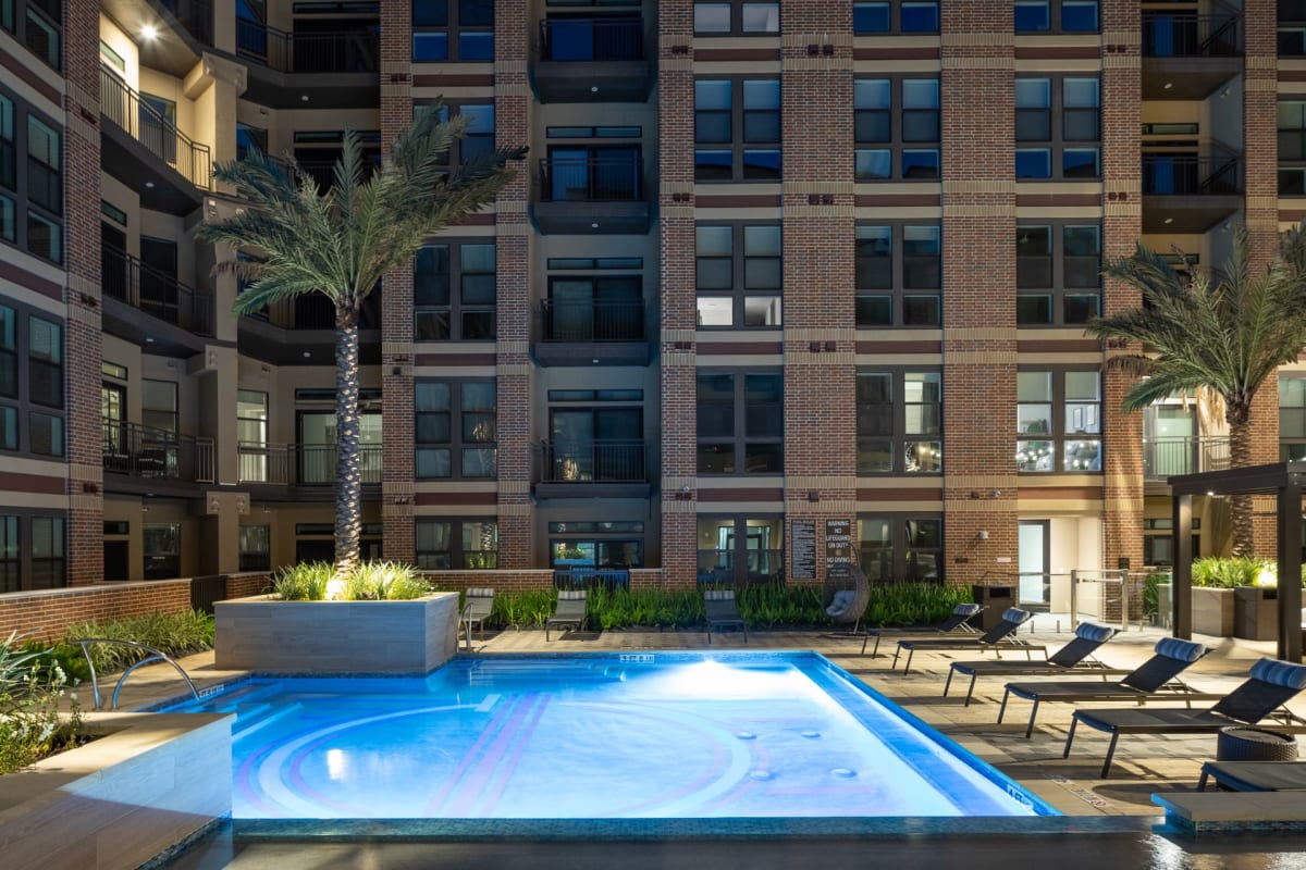 Pool at Night