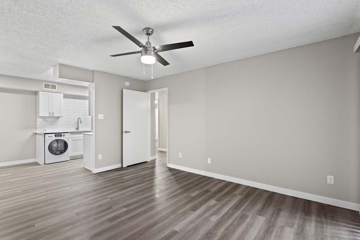Unfurnished apartment interior — representative home at The Selene.
