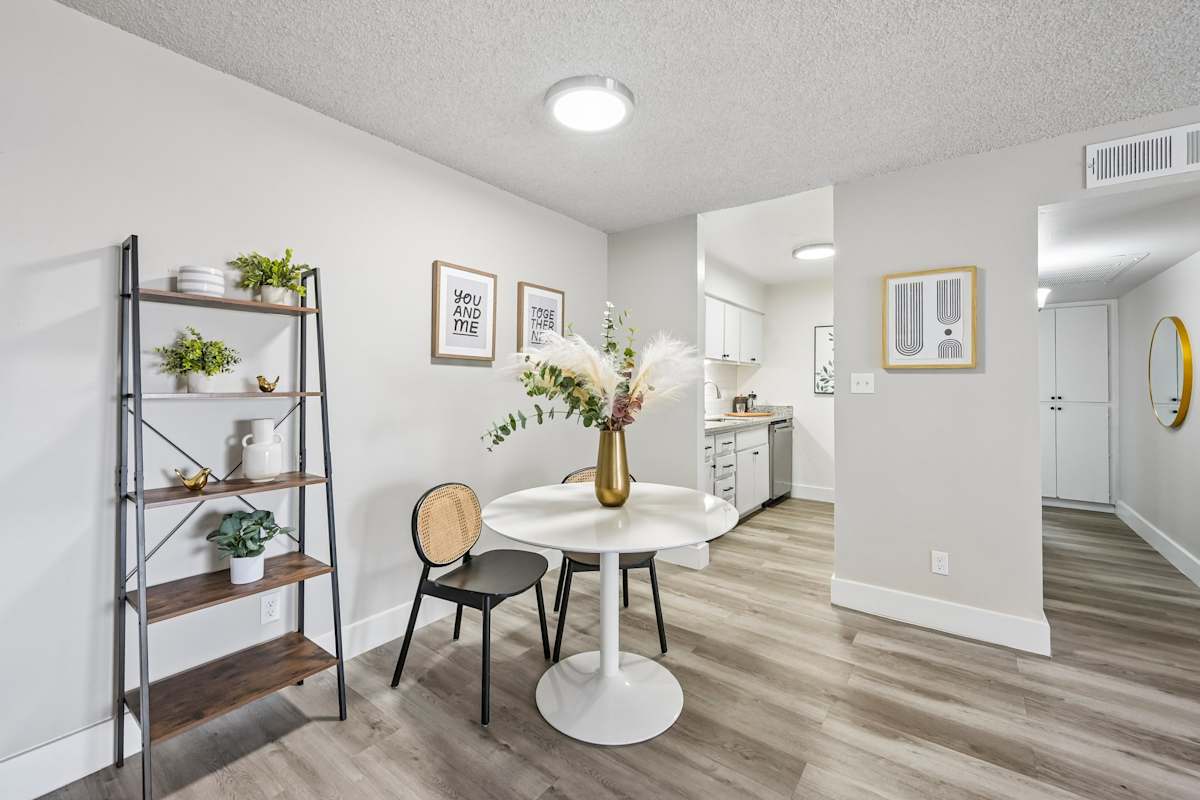 Furnished dining area shown — representative home at Ardella on 28th.