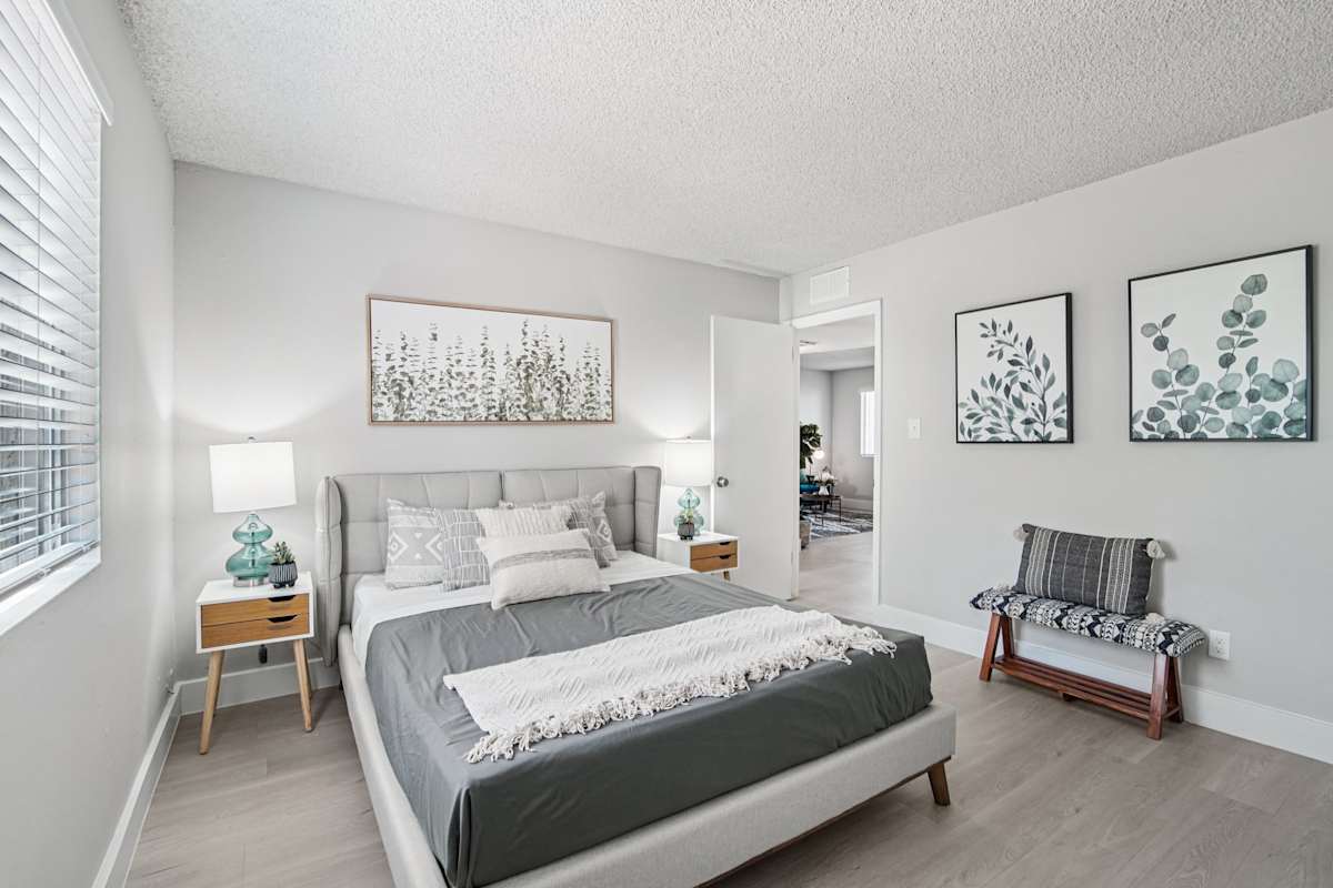 Furnished bedroom shown — representative home at Ardella on 28th.