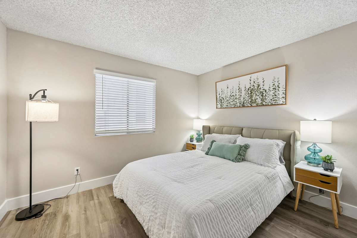 Furnished bedroom shown — representative home at Ardella on 28th.