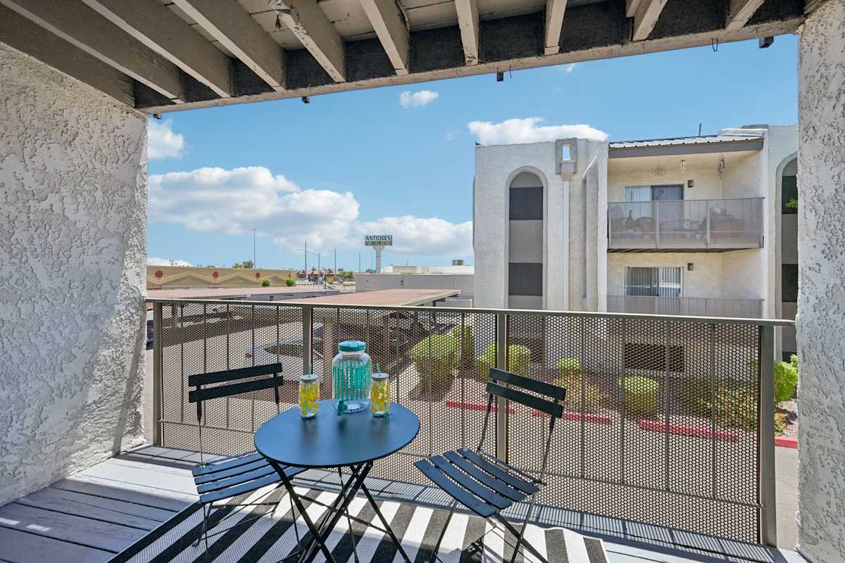 Balcony or patio at Ardella on 28th.