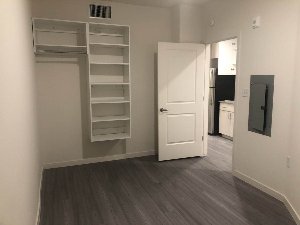 Unfurnished apartment interior — representative home at VB on 12th.