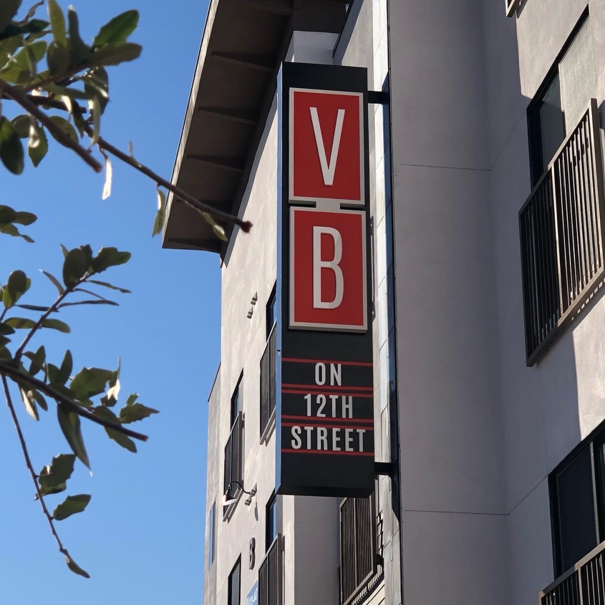 Community entrance at VB on 12th.