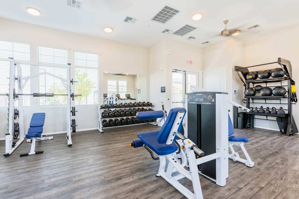 Fitness room at The Crofton.