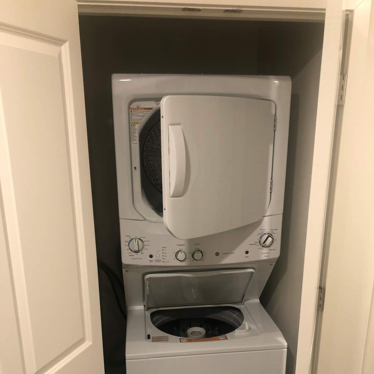 In-home laundry area — representative home at VB on 12th.
