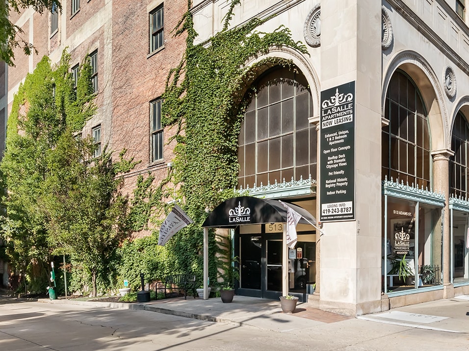 Photo Gallery The Historic LaSalle Apartments Downtown Toledo, OH