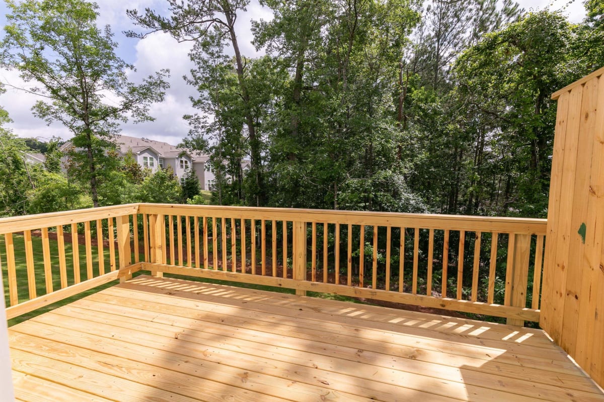 Waverly Village expansive balcony - Lawrenceville, GA