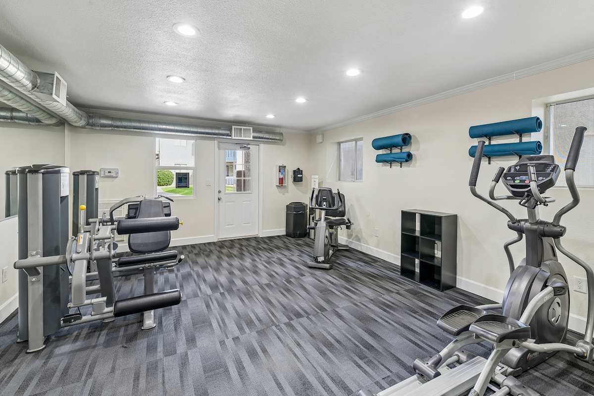 Fitness room at Raystone.